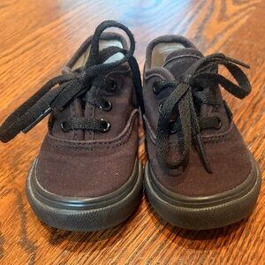Vans Kids Black Sneakers